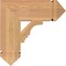 Ekena Millwork Balboa Arts & Crafts Smooth Bracket, Western Red Cedar, 5 1/2"W x 18"D x 18"H BKT06X18X18BOA03SWR - alternate 4